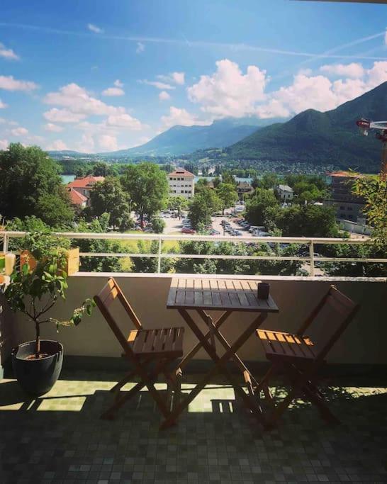 Le Panorama - Vue Lac Et Montagne Avec Parking Annecy Exterior foto