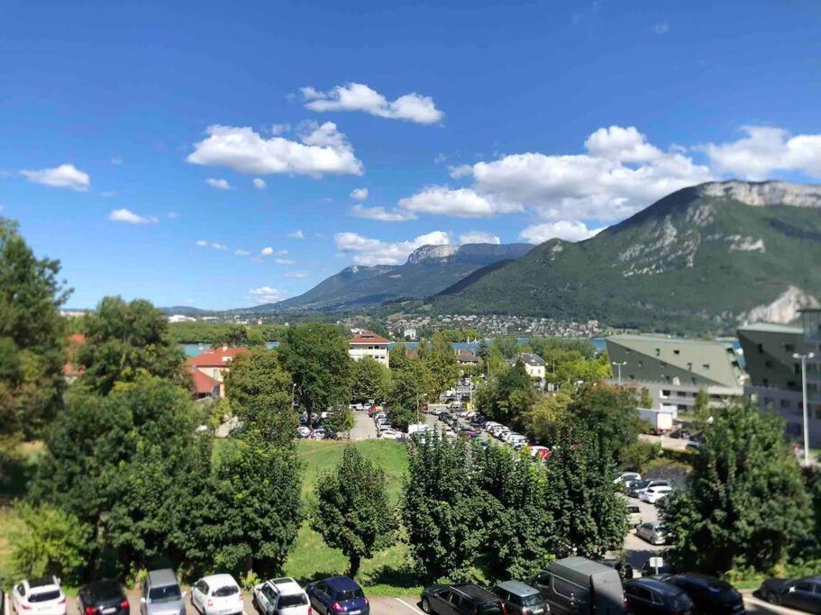 Le Panorama - Vue Lac Et Montagne Avec Parking Annecy Exterior foto